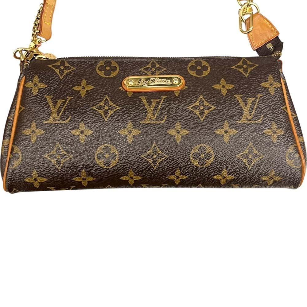 Louis Vuitton Shoulder Handbag Brown Eva Bag